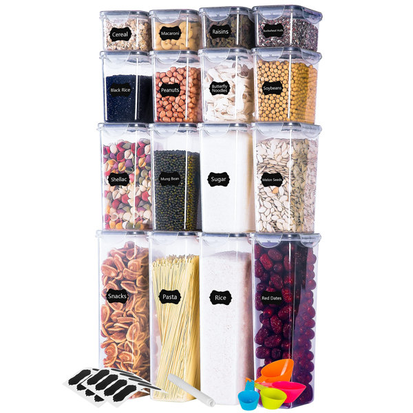 Belfry Kitchen Manlius 16 Container Food Storage Set Wayfair.co.uk